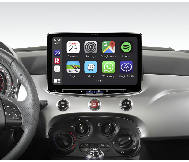 Alpine LX-F115D 11" 1-DIN CarPlay + Android Auto - 1324160 - zdjęcie 3